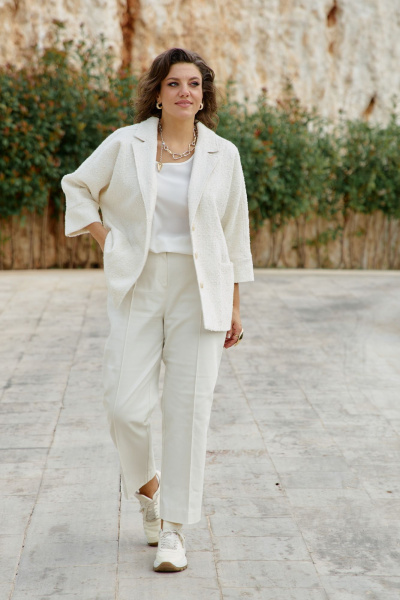 Жакет Vittoria Queen 27923ж экрю - фото 4