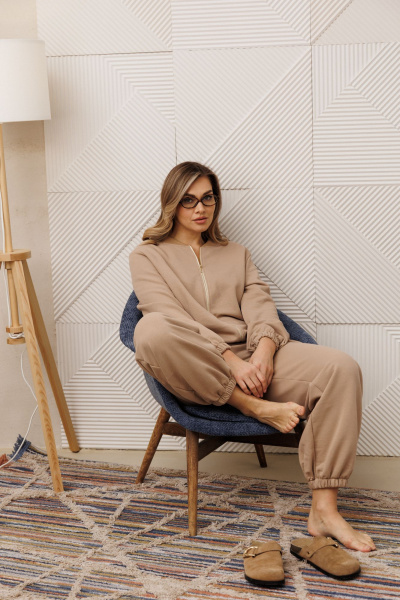 Брюки, джемпер Anastasia 1317 карамель - фото 9