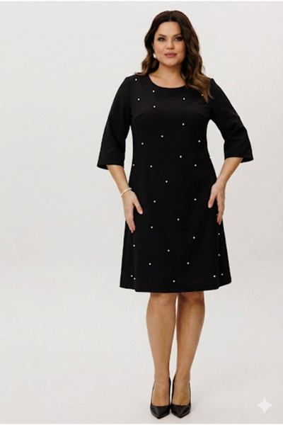 Платье ANIDEN 720-2 черный - фото 2