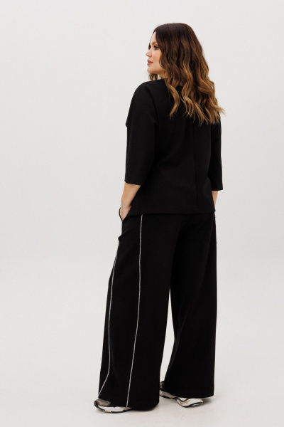 Блуза, брюки ANIDEN 6117-1 черный - фото 12