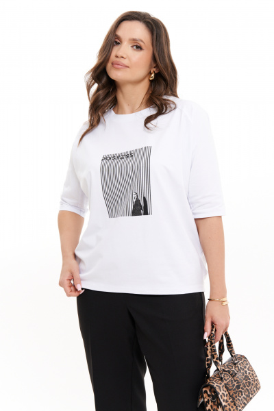 Джемпер Панда 101943 молочный - фото 1