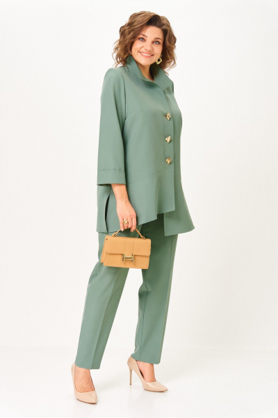 Брюки, туника Vilena 1110 полынь - фото 10