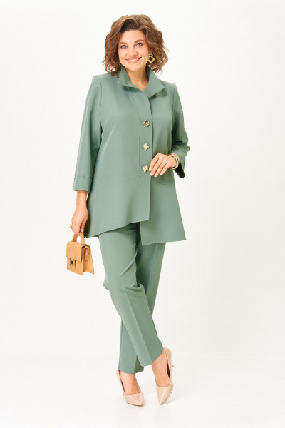 Брюки, туника Vilena 1110 полынь - фото 9