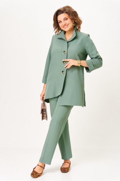 Брюки, туника Vilena 1110 полынь - фото 2