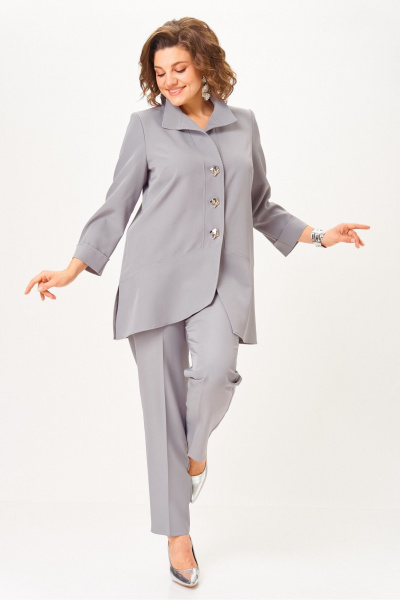 Брюки, туника Vilena 1110 серый - фото 16