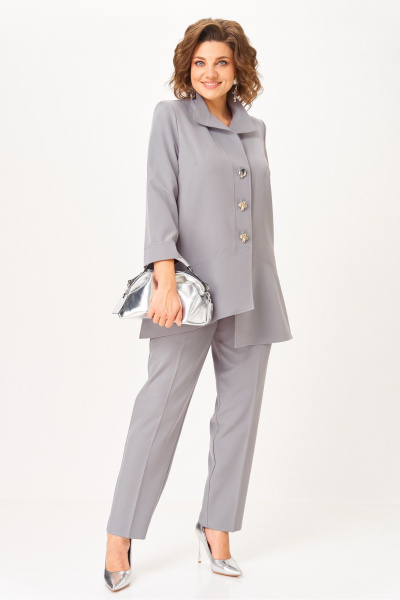 Брюки, туника Vilena 1110 серый - фото 13