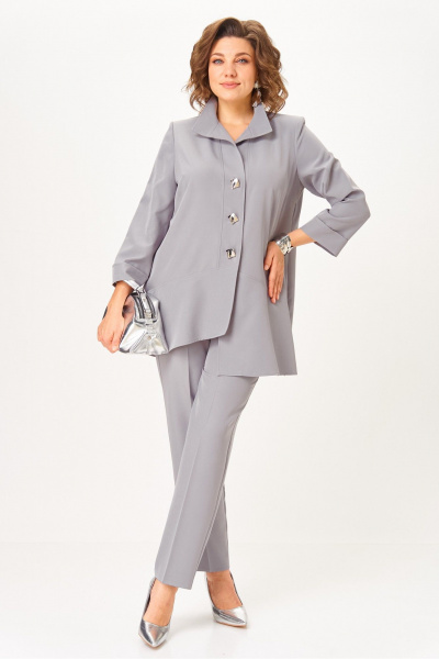 Брюки, туника Vilena 1110 серый - фото 12