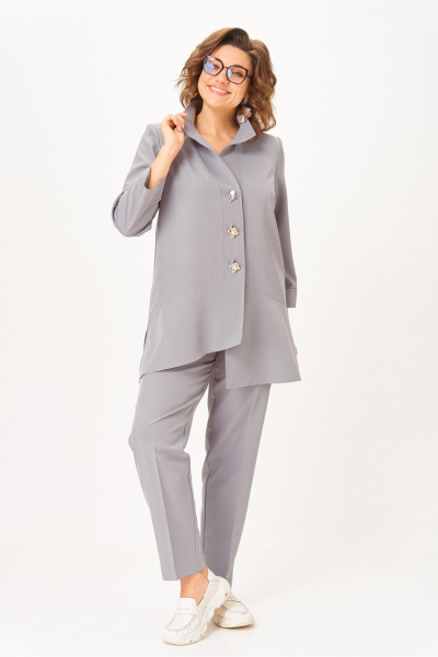 Брюки, туника Vilena 1110 серый - фото 7