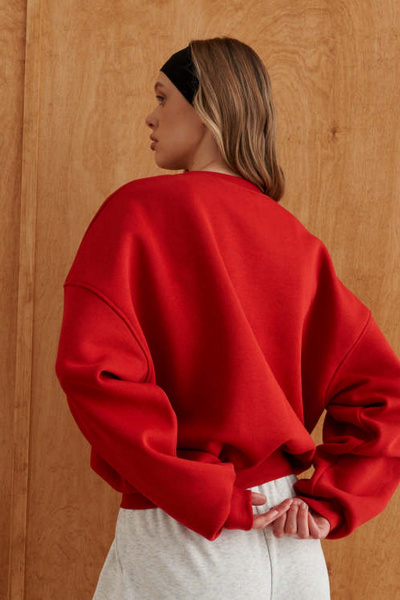 Свитшот 10DENCY 23621 красный - фото 6