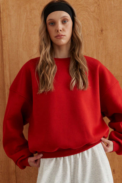 Свитшот 10DENCY 23621 красный - фото 1