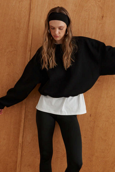 Свитшот 10DENCY 23621 черный - фото 1