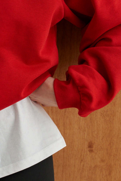 Свитшот 10DENCY 23622 красный - фото 2