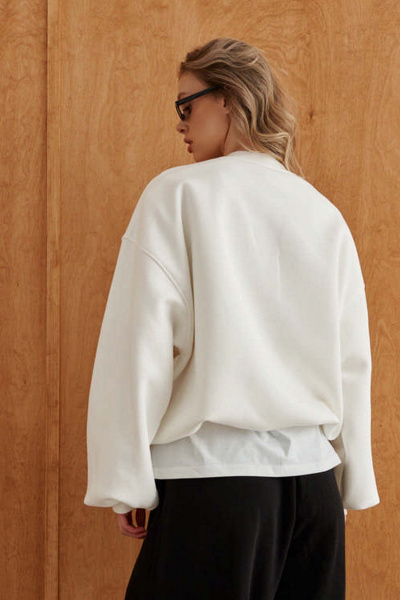 Свитшот 10DENCY 23623 молочный - фото 4