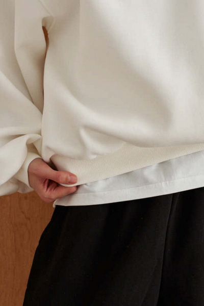 Свитшот 10DENCY 23623 молочный - фото 2