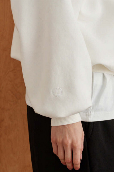 Свитшот 10DENCY 23624 молочный - фото 3