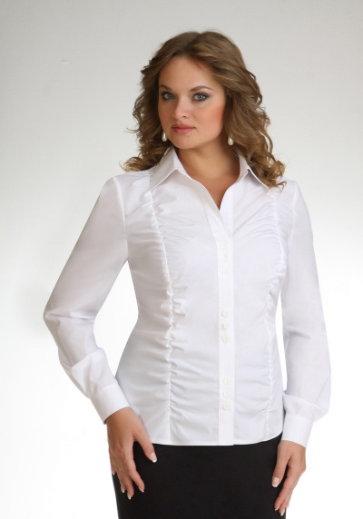 Демисезонная блуза без деталей Artalia 247 - фото 1