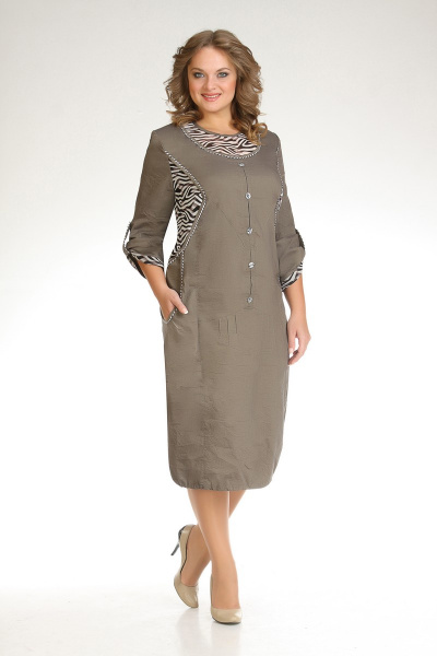 Платье в стиле элегантного комфорта для демисезона Artalia 249 - фото 1