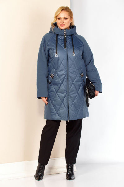 Куртка Shetti 2209 джинс - фото 3