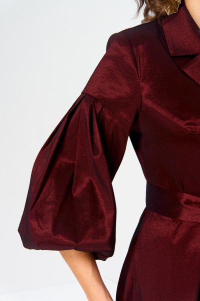 Платье Romanovich Style 1-2837 бордовый-1 - фото 15