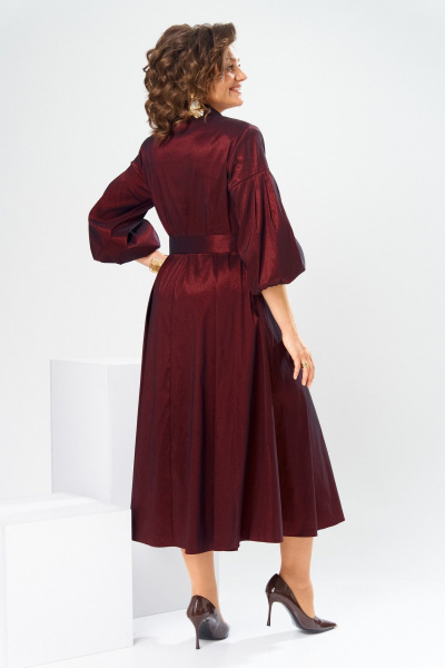 Платье Romanovich Style 1-2837 бордовый-1 - фото 8