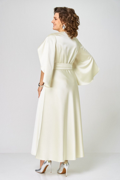 Платье ANASTASIA MAK 1309 молочный - фото 10