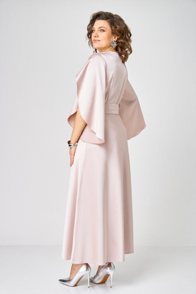 Платье ANASTASIA MAK 1309 розовый - фото 10