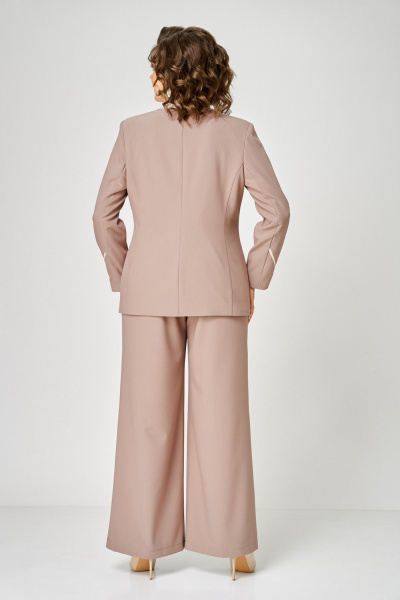 Брюки, жакет ANASTASIA MAK 1314 капучино - фото 12