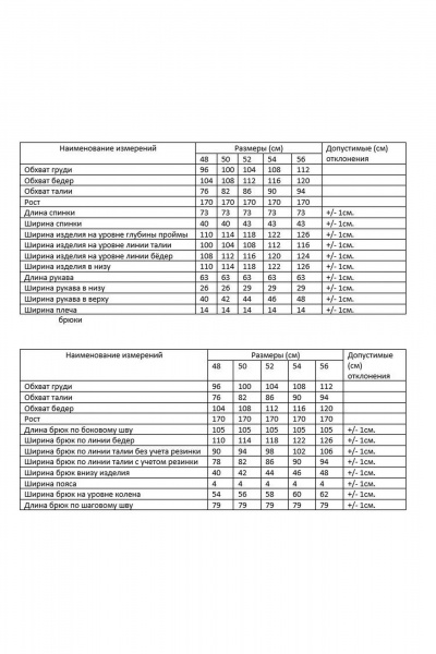 Брюки, жакет AMUARt 1102 - фото 8