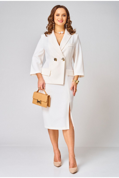 Платье Твой имидж 2318 молочный - фото 1