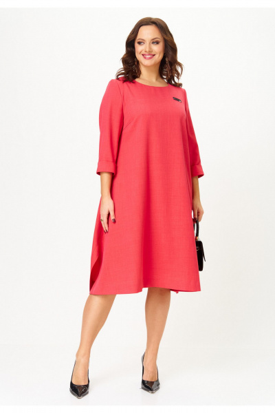 Платье Твой имидж 2332 коралл - фото 3