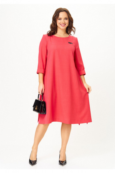 Платье Твой имидж 2332 коралл - фото 1