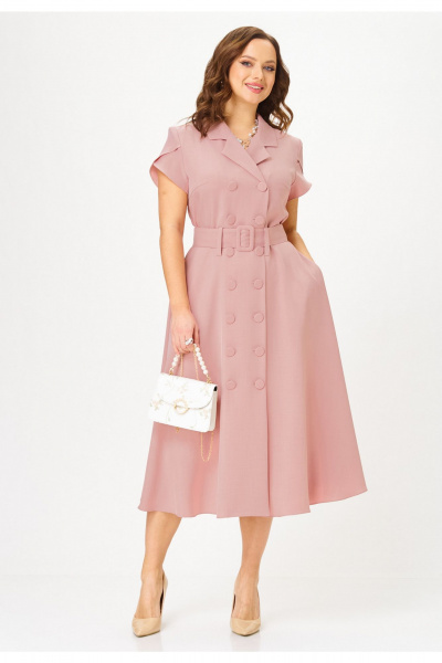Платье Твой имидж 2345 пыльная-роза - фото 5