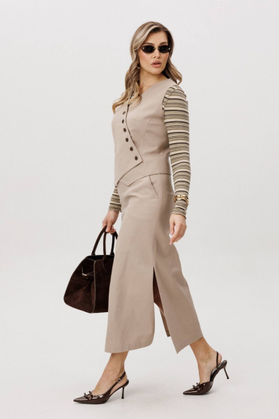 Джемпер, жилет, юбка Fantazia Mod 5402 - фото 8