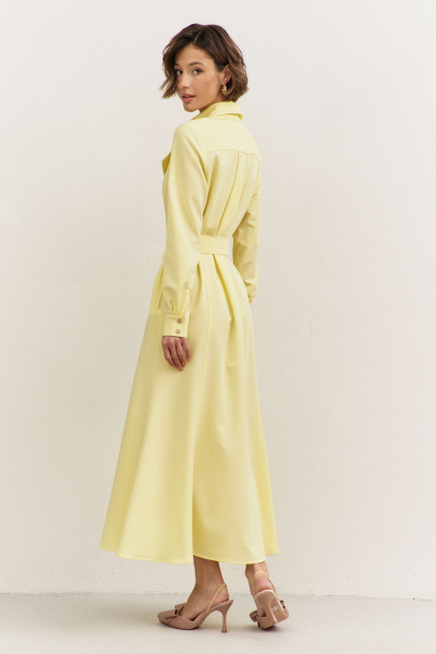 Платье RINKA 1482/1 желтый - фото 11