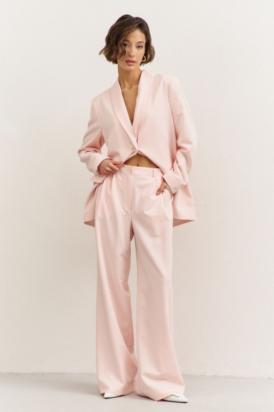 Брюки, жакет RINKA 1483 розовый - фото 10