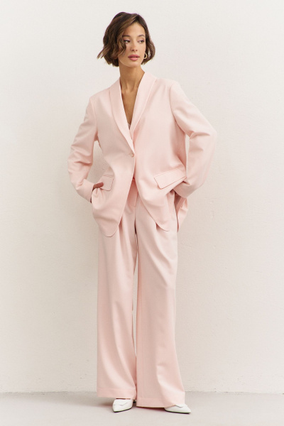 Брюки, жакет RINKA 1483 розовый - фото 7