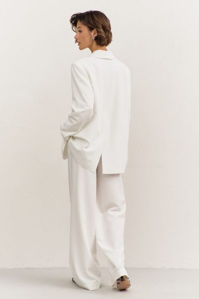 Брюки, жакет RINKA 1483/2 белый - фото 6
