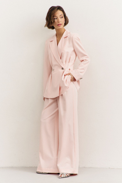 Брюки, жакет RINKA 1488 розовый - фото 11