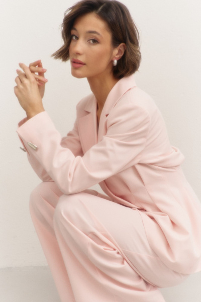 Брюки, жакет RINKA 1488 розовый - фото 6