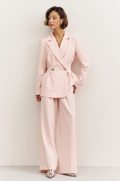 Брюки, жакет RINKA 1488 розовый - фото 1