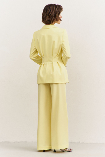 Брюки, жакет RINKA 1488/1 желтый - фото 9