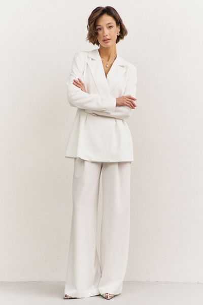 Брюки, жакет RINKA 1488/2 белый - фото 15