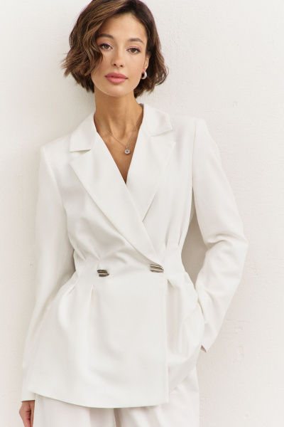 Брюки, жакет RINKA 1488/2 белый - фото 12