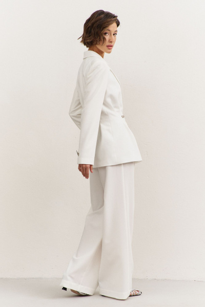 Брюки, жакет RINKA 1488/2 белый - фото 8