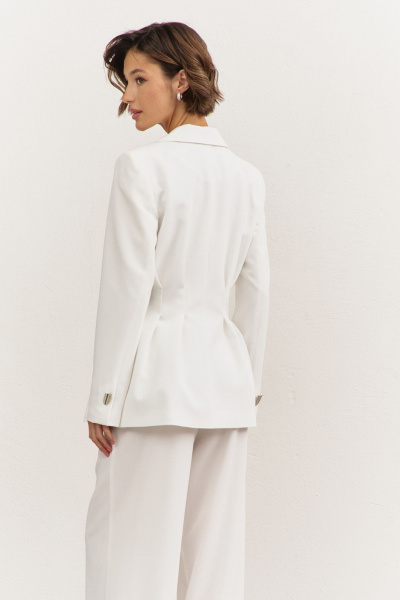 Брюки, жакет RINKA 1488/2 белый - фото 6