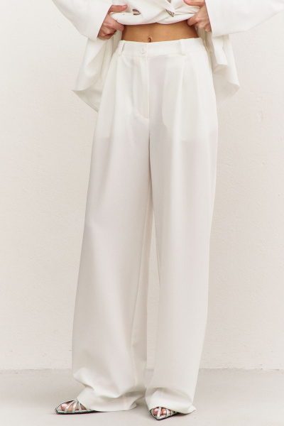 Брюки, жакет RINKA 1488/2 белый - фото 4