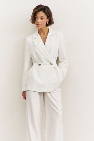 Брюки, жакет RINKA 1488/2 белый - фото 2