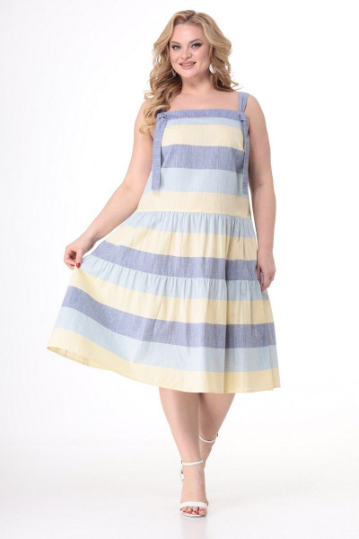 Жакет, сарафан Кэтисбел 2521 полоска - фото 2