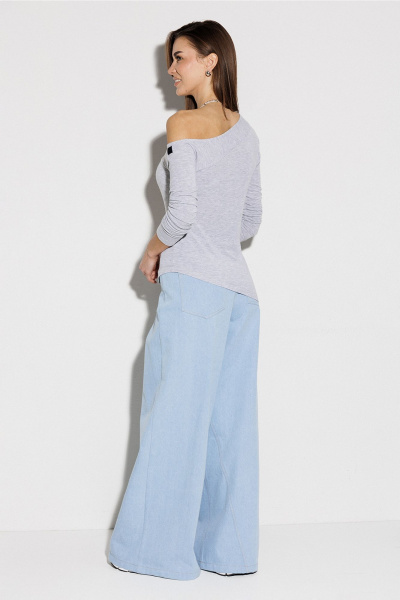 Джемпер Butеr 3261 серый - фото 5