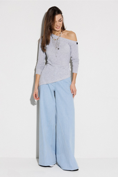 Джемпер Butеr 3261 серый - фото 3